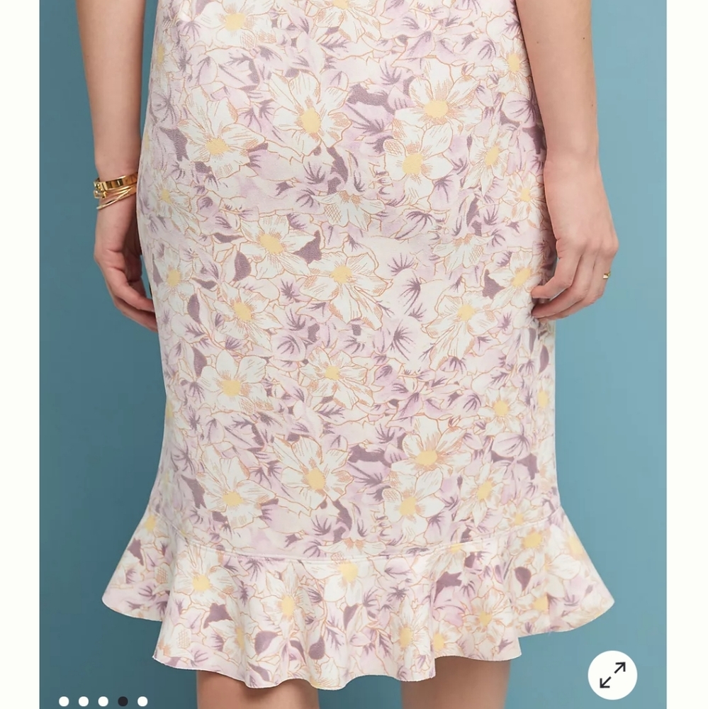 Anthropologie Ruffled Skirt Size 14 - Picture 3 of 11
